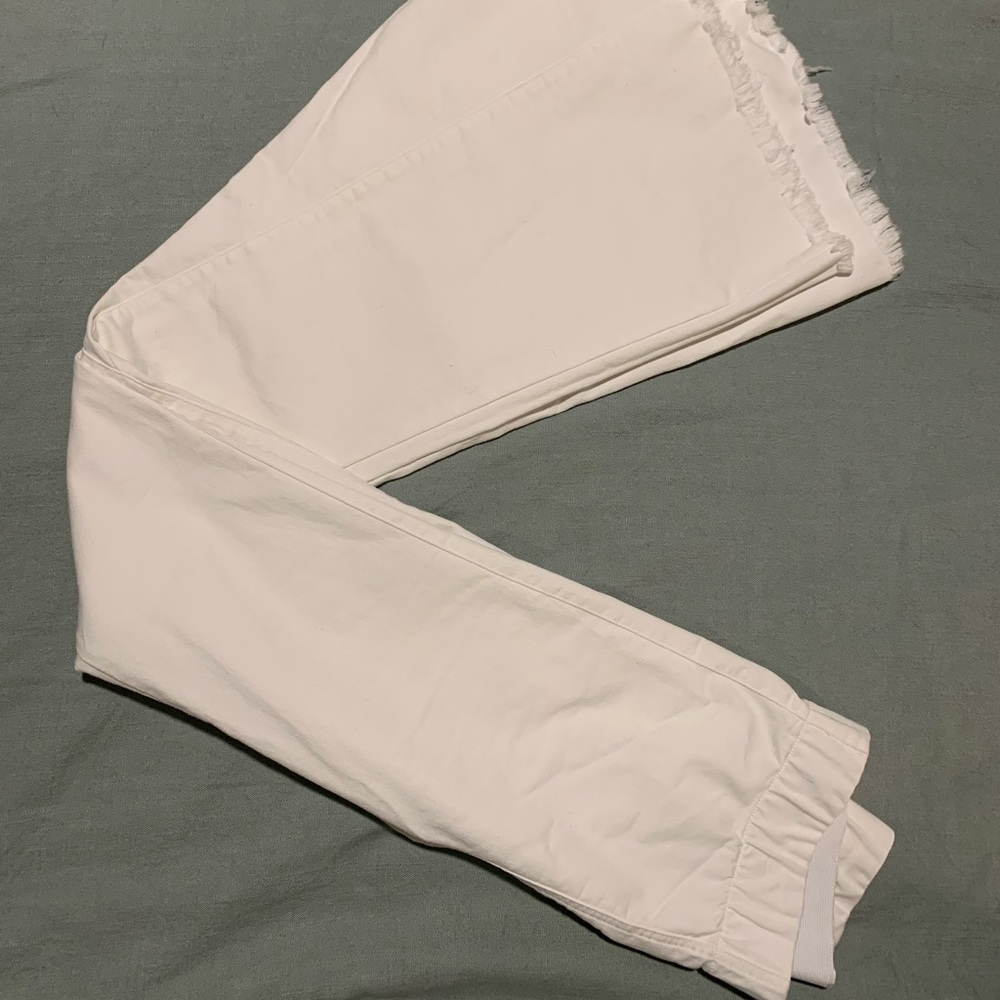 Vestique white bell bottom flare Jeans